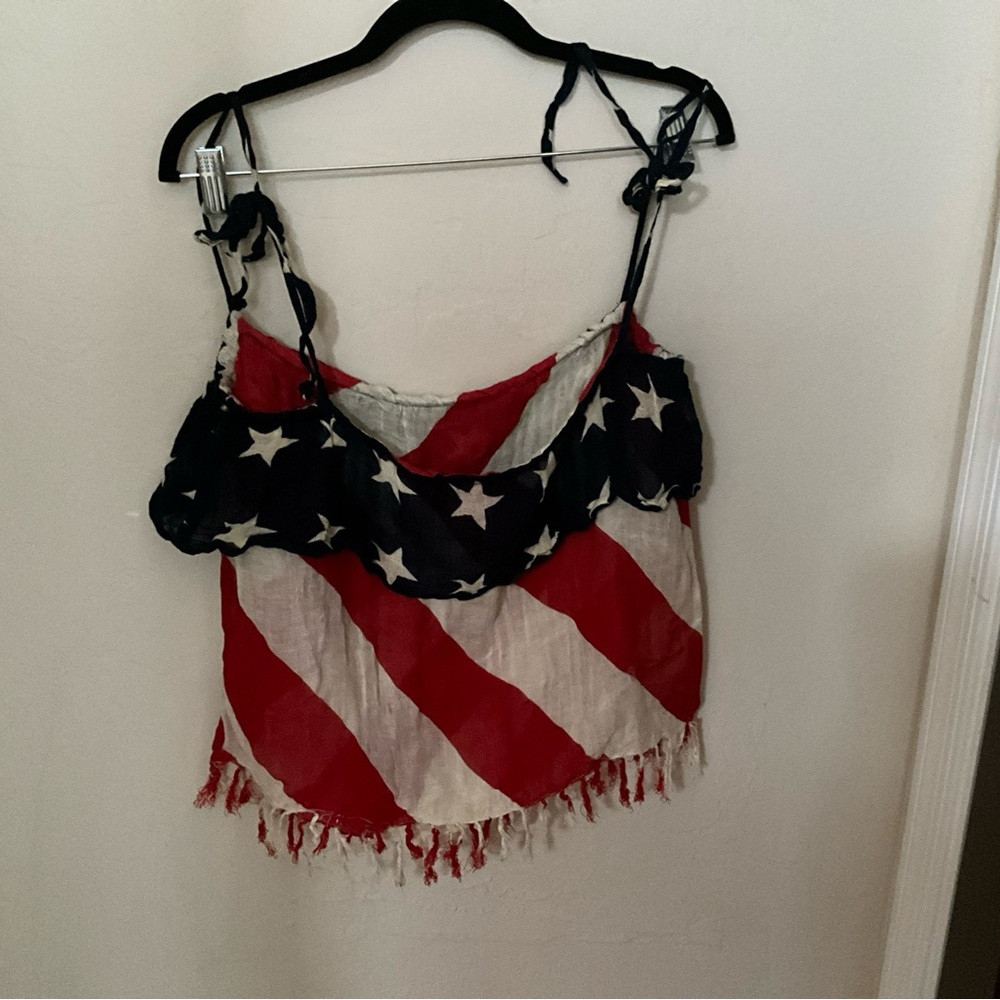 Ralph Lauren Denim & Supply American Flag top